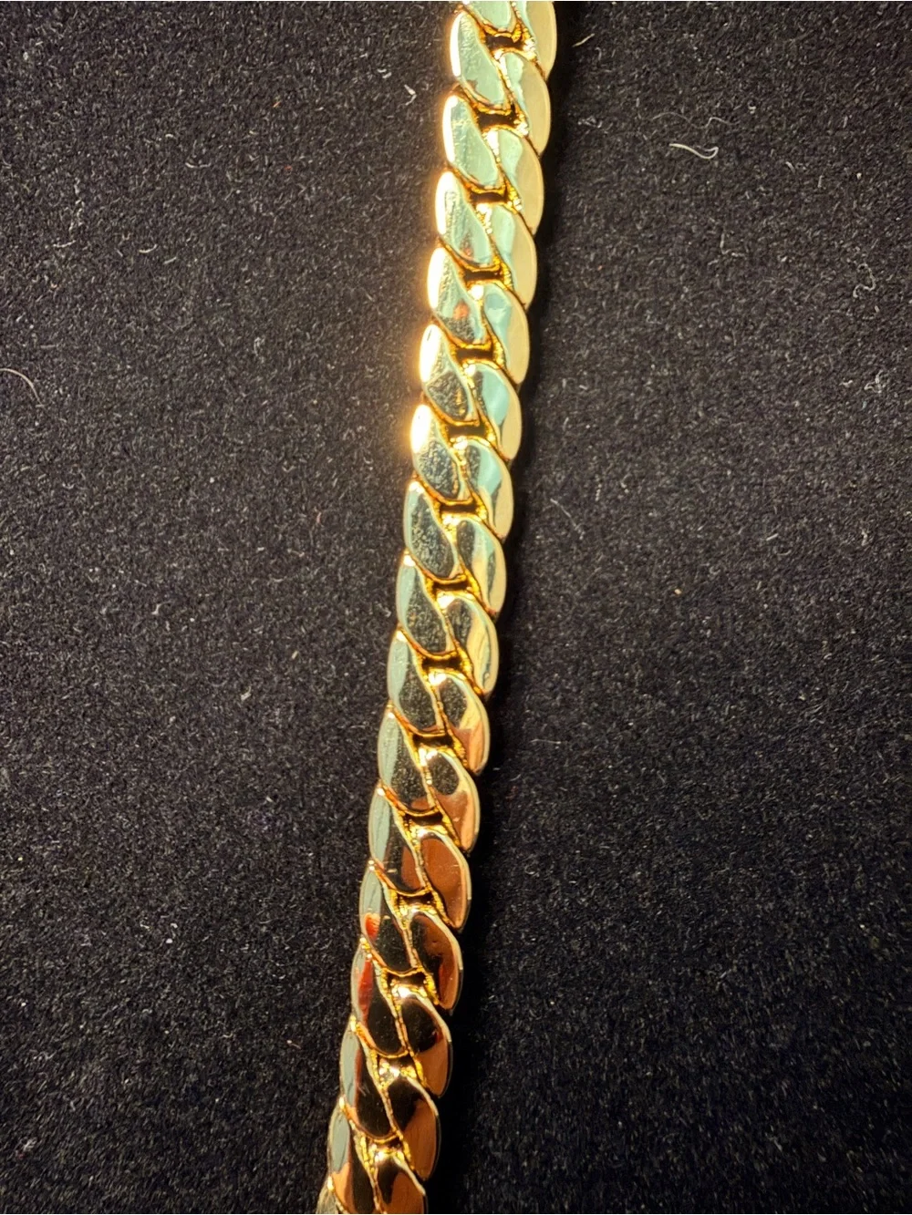 Miami Cuban 14K Stamped Gold Filled 20in 7.5 MM necklace W/box lock. BRAND NEW